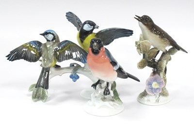 Lot 1337 - Rosenthal Bluetits Figure Group, H. Meisel, 25....