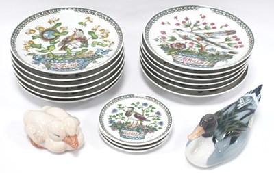 Lot 1320 - Royal Copenhagen, Sleeping Ducks 064 and Duck...