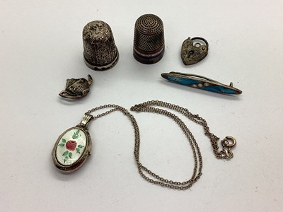 Lot 248 - Charles Horner; A Chester Hallmarked Silver...