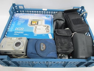 Lot 1093 - Quantity of Digital Cameras, including boxed...