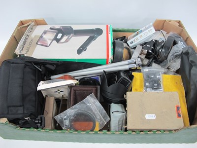 Lot 1068 - Camera Accessories, including light meters,...