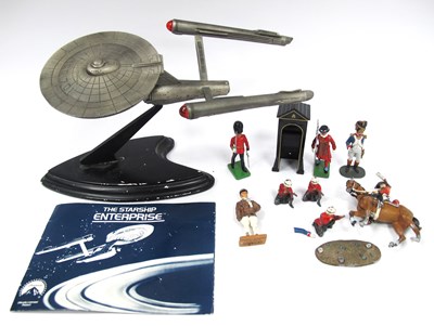 Lot 1439 - Franklin Mint Star Trek “Starship Enterprise”...