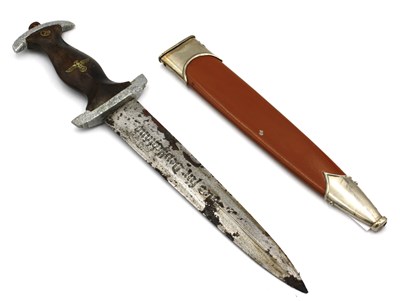 Lot 403 - WWII German Third Reich SA Dagger and Scabbard,...
