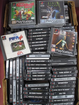Lot 392 - Approximately Seventy Sony Playstation (PS1)...