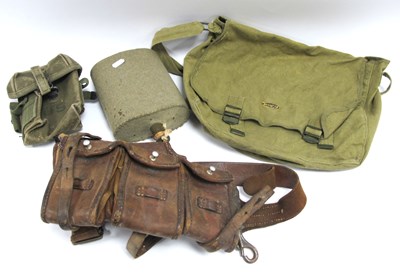 Lot 374 - Swedish Army M1900 Leather Mauser Ammunition...