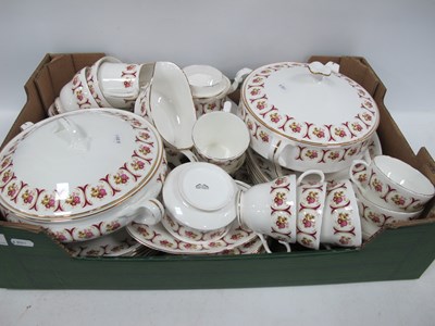 Lot 1092 - Bone China Tea and Dinner Service, in gilt and...