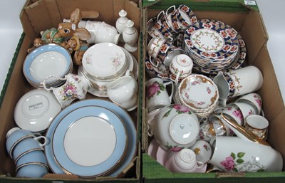 Lot 1032 - Ceramic Tea and Dinner Service with Figures,...