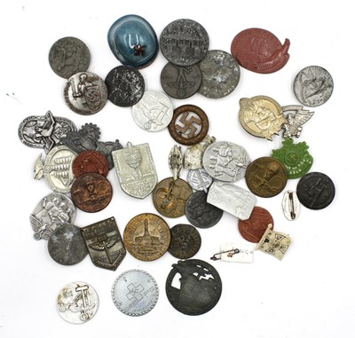 Lot 626 - Assorted Third Reich Propaganda Badges or...