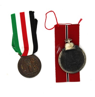 Lot 671 - WWII German Eastern Front Medal, with envelope,...