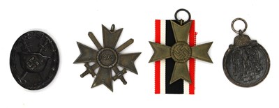 Lot 675 - WWII German Third Reich Eastern Front Medal,...
