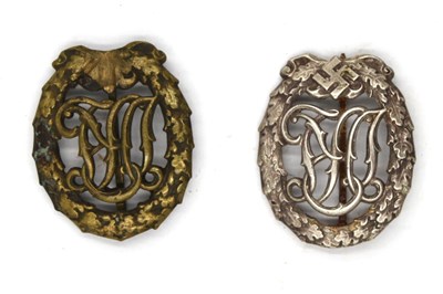 Lot 650 - WWII German Third Reich National Sports Badge,...