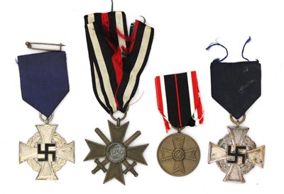 Lot 688 - WWII German Third Reich War Merit Medal, War...