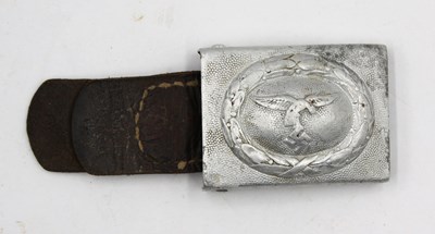 Lot 610 - WWI German Third Reich Lutfwaffe Tabbed Belt...