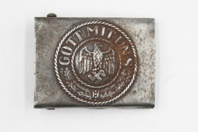 Lot 590 - WWII German Third Reich Heer Belt Buckle.