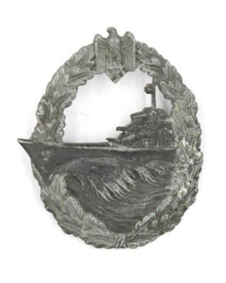 Lot 633 - WWII German Third Reich Kriegsmarine Destroyer...