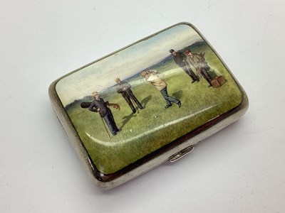 Lot 62 - Golfing Interest; A Victorian Hallmarked...