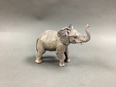 Lot 44 - A Hallmarked Silver Filled Miniature Model of...