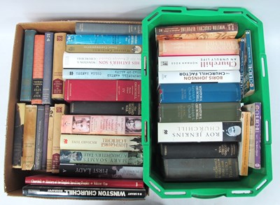 Lot 1200 - Winston Churchill Books by Him and About Him,...