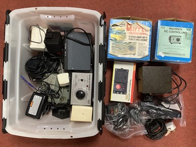 Lot 472 - A Quantity of Model Railway Control Equipment...