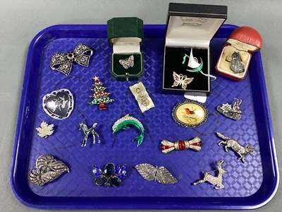 Lot 316 - Ivar Holth Norwegian Enamel Ship Brooch,...