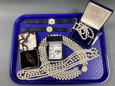 Lot 306 - A Pair of 9ct Gold Earrings, together with a...