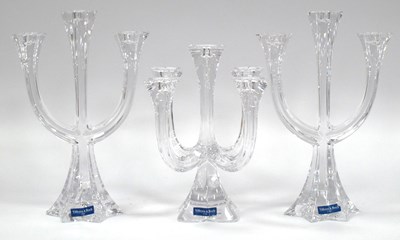 Lot 1356 - Villeroy & Boch Four-branch Crystal Glass...
