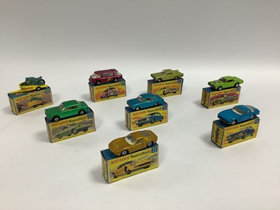 Lot 921 - Eight Matchbox Superfast Diecast Model...