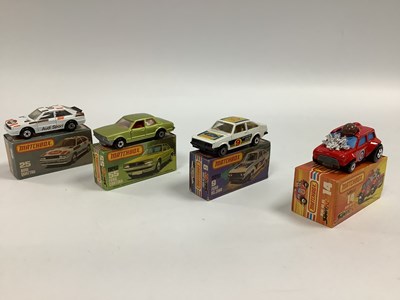 Lot 987 - Four Matchbox Superfast Diecast Model Cars....