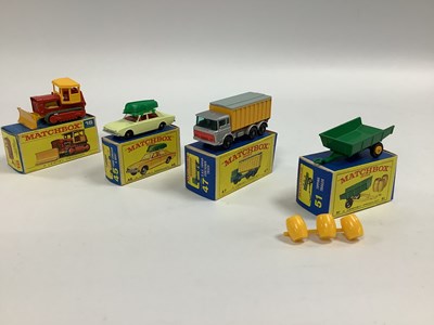 Lot 988 - Four Matchbox Diecast Models. #45 Ford Corsair...
