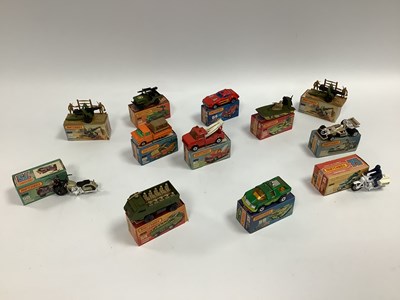 Lot 899 - Twelve Matchbox Superfast and 1-75 Diecast...