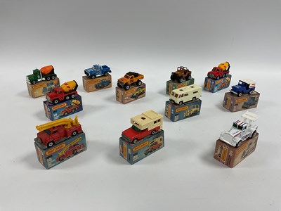 Lot 939 - Eleven Matchbox Superfast and 1-75 Diecast...