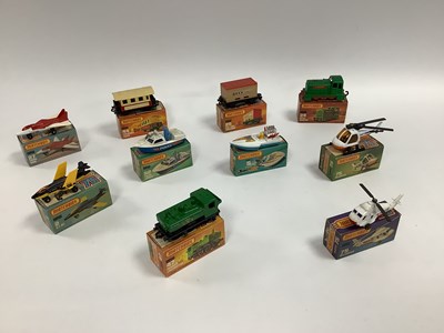 Lot 931 - Ten Matchbox Superfast and 1-75 Diecast Models...