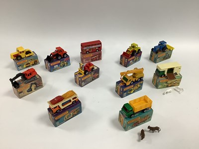 Lot 934 - Eleven Matchbox 1-75 Series and Superfast...