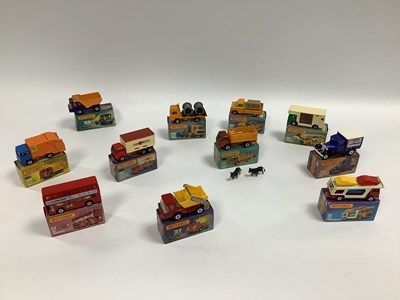 Lot 908 - Eleven Matchbox 1-75 Series and Superfast...