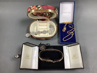 Lot 275 - A Dainty Ropetwist Chain Bracelet, stamped...