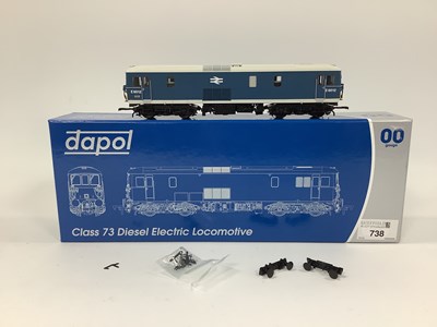 Lot 738 - A Boxed Dapol 'OO' Gauge Class 73 JB Diesel...