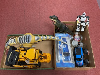 Lot 735 - Seven Remote and Radio Controlled Model Toys...