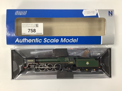 Lot 758 - A Boxed Dapol 'N' Gauge Britannia Firth Of...