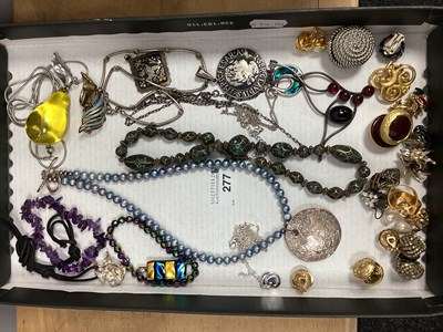 Lot 277 - Modern Fresh Water Pearl Bead Necklace,...