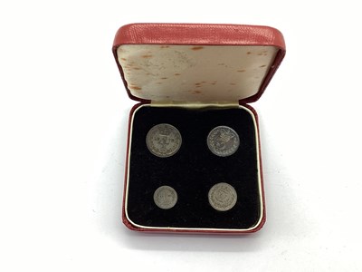 Lot 65 - Victorian Maundy Money 1875, young head,...