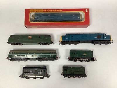 Lot 533 - Seven '00' Gauge Diesel Locomotives: a boxed...