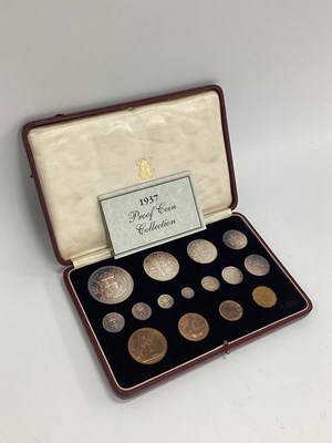 Lot 583 - 1937 Royal Mint George VI Coronation Fifteen...