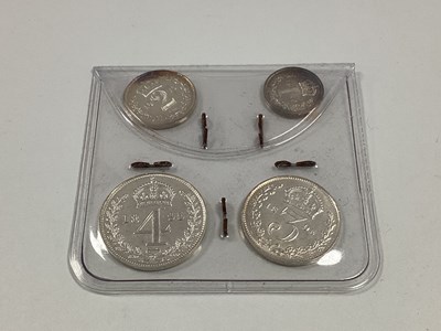 Lot 531 - 1895 Victoria Silver Maundy Set.