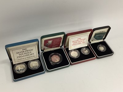 Lot 569 - Collection Of Six Royal Mint Silver Proof...