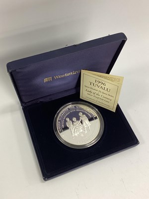 Lot 588 - Westminster 1996 Tuvalu Fine Silver Five Ounce...