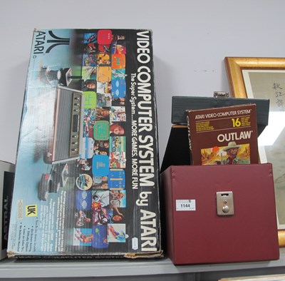 Lot 1144 - Atari Video Computer System CX-2600 and Games,...
