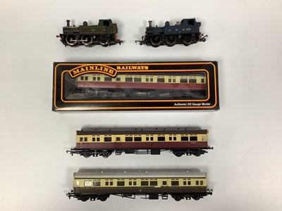 Lot 502 - Two 00 gauge Great Western Auto-Trains: an...