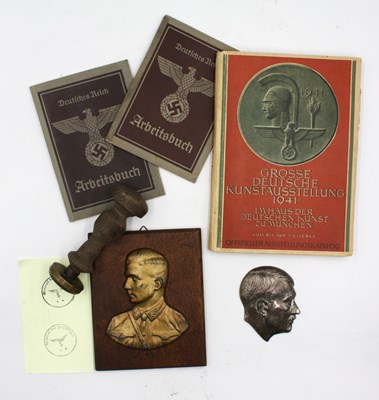 Lot 553 - WWII Third Reich Adolf Hitler Profile, Horst...
