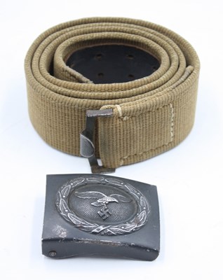 Lot 621 - WWII German Third Reich Luftwaffe Belt Buckle,...