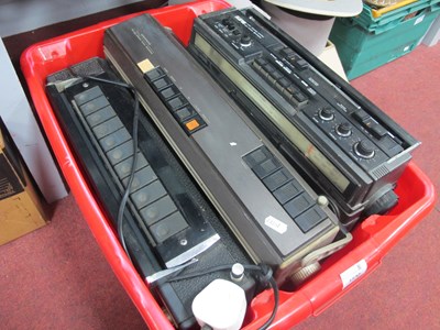 Lot 1530 - Three Vintage Radios and Recorders: Grundig...